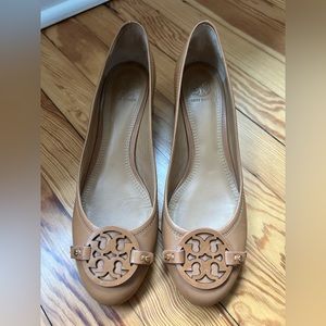 Tory Burch 2 inch pumps. Lightly worn in perfect condition.